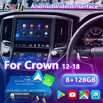 Toyota Crown S210 AWS210 GRS210 GWS214 Majesta Athlete 2012-2018 için Lsailt Android Video Arayüzü