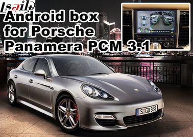 Porsche Macan Cayenne Panamera PCM 3.1 Andrid uygulaması 360 panorama vb için Android GPS navigasyon kutusu