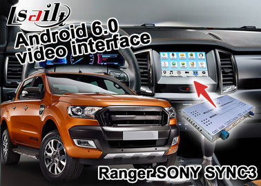 Ranger SYNC 3 Android 5.1 4.4 WIFI BT Haritalı Araç Navigasyon Kutusu Google uygulamaları