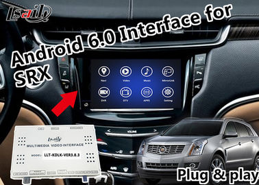 HD 1080P Araba Video Arayüzü Desteği Dokunmatik Ekran Cadillac için Hızlı Tepki