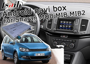 Volkswagen Sharan için Gerçek Zamanlı Çevrimdışı GPS Navigasyon Sistemi 1.2 GHz Dörtlü / Hexa Çekirdek