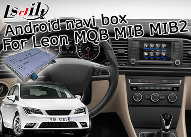 6.5 8 İnç Araba Video Arayüzü, Seat Leon MQB MIB MIB2 için Android Navigasyon Kutusu