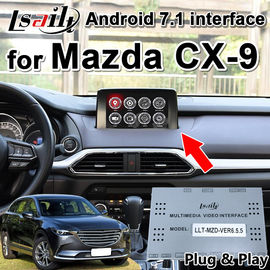 Mazda CX-9 2014-2019 için Android 7.1 Otomatik Arayüzü, 32GB depolama, RAM 3G desteği, Lsailt tarafından Android auto