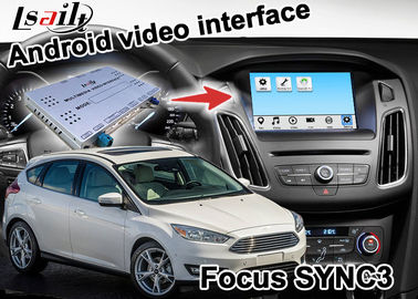Ford Focus SYNC 3 Araba Navigasyon Kutusu Kablosuz Carplay Basit Gps Navigasyonu