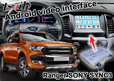 Ford Ranger everest sync3 için kablosuz carplay android auto ile Android GPS navigasyon kutusu