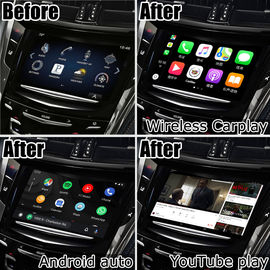Dijital Kablosuz Carplay Arayüzü Cadillac CTS Android Auto Youtube Play Video
