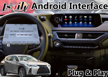 Lsailt Android 9.0 Multimedya Video Arayüzü Lexus UX200 Dokunmatik Yüzey Kontrolü için GPS Navigasyon Kutusu