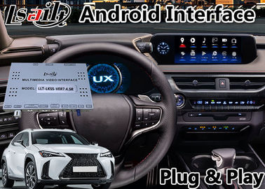 Lsailt Android 9.0 GPS Navigasyon Lexus Video Arayüzü için UX250 Dokunmatik Yüzey Kontrolü GPS 2018-2020 UX 250