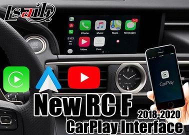 Yeni Lexus RCF 2018-2020 için Orijinal Dokunmatik Yüzey Carplay Arayüzü Otomatik Video Arayüzü