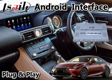 Lexus RC300 IS250 IS350 için Lsailt 4 + 64GB 1.8 GNz Android Araba Navigasyon Kutusu
