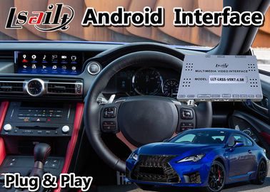Araba GPS Navigasyon Video Arayüzü Android Lexus RCF RC300 Tak ve Çalıştır Kurulumu