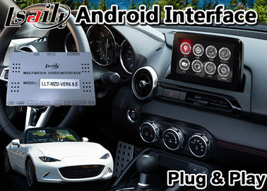 Mazda MX-5 CX-9 MZD için Lsailt Android Navigasyon Video Arayüzü Kablosuz Carplay android auto ile Bağlantı Sistemi