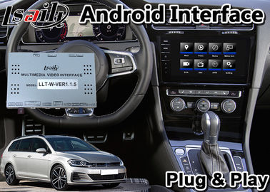 Volkswagen Golf Skoda, Multimedya Video Arayüzü için Android 9.0 Araba GPS Navigasyonu