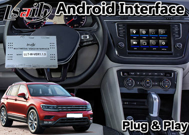 VW tiguan Araba GPS Navigasyon Youtube Google için Lsailt Android 9.0 Volkswagen Video Arayüzü