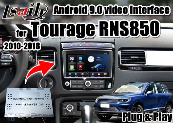 Tourage RNS850 2010-2018 için Lsailt CarPlay ve Android multimedya video arayüzü YouTube, google Play'i destekliyor