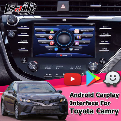 PX6 İşlemci Android Carplay Arayüzü SGS Toyoat Camry V70 2018 carplay android auto
