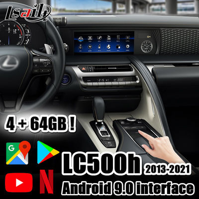 LEXUS LX570 LC500h 2013-2021 için GPS Android Kutusu CarPlay, YouTube, Lsailt tarafından Android Auto ile Android video Arayüzü