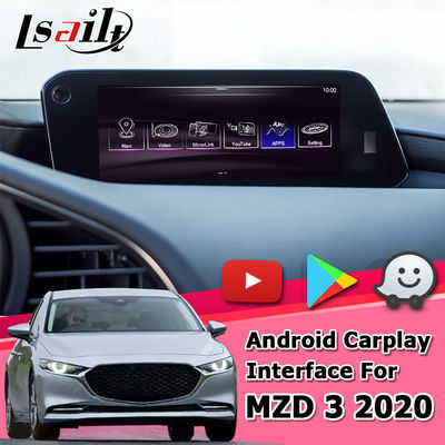 Mazda 3 2019 için Android GPS Navigasyon Kutusu carplay seçeneğini sunmak için