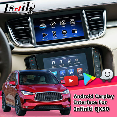 Carplay Navigasyon Gps Android Navigasyon Video Arayüzü Infiniti QX50 2018