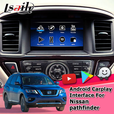 Nissan Pathfinder Andorid Carplay android otomatik Navigasyon Sistemi, Online Navigasyon Video Oynatma