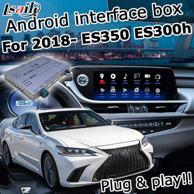 Lexus ES 2018 Multimedya Video Arayüzü Android 9.0 Araç Navigasyon Kutusu Opsiyonel ES350 ES300h