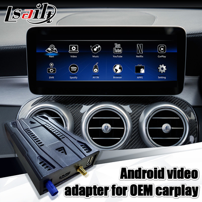 Mercedes Benz için Cortex Carplay 64GB Android Arayüz Kutusu RK3399 HDMI