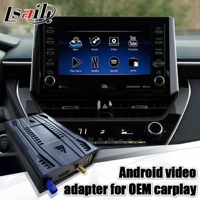 Toyota Corolla RAV4 Camry için 64 GB SOC Carplay Android Arayüzü RK3399 AI Kutusu