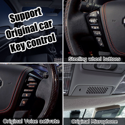 Nissan Patrol için 64GB RK3399 Carplay Android Arayüzü AI Kutusu