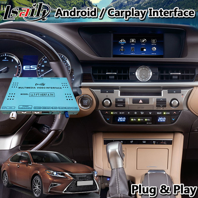4 + 64 GB Lsailt Android Video Otomatik Arayüzü için Lexus ES250 Fare Kontrolü 2013-2018 Araba GPS Navigasyon