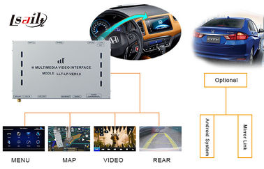 Otomobil Parçaları Multimedya Honda Video Arayüzü GPS Navi, Sağ / Soldan Direksiyon HR-V, Arka Kamera için
