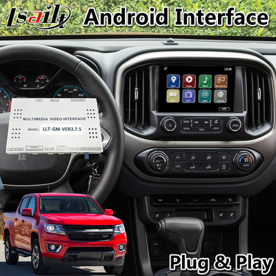 Chevrolet Colorado / Impala MyLink System 2015-2020 için Android Multimedya Video Arayüzü, GPS Navigasyon
