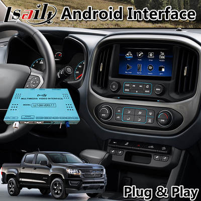Chevrolet Colorado Tahoe Camaro Mylink Sistemi için Lsailt Android Carplay Video Arayüzü