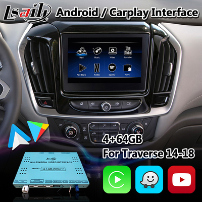 Chevrolet Traverse Tahoe Impala Mylink Sistemi için Android Carplay Multimedya Arayüzü