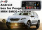 Peugeot SMEG+ MRN GPS Navigasyon Kutusu WiFi Android Araba Navigasyon Video Arayüzü