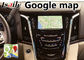 CUE Sistemi 2014-2020 LVDS Dijital Ekranlı Cadillac Escalade için Android 9.0 Araba GPS Navigasyon Video Arayüzü