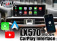 Lexus LX570 2013-2020 için Carplay/Android Otomatik Arayüzü desteği youtube, OEM fare denetleyicisi ile uzaktan kumanda
