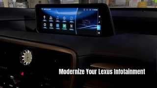 Lexus RX NX IS RC GS ES için Lsailt Android Ekranı