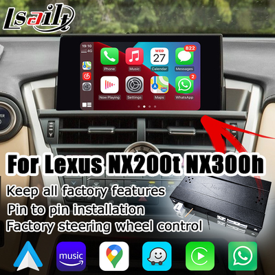 Lexus NX kablosuz carplay android otomatik ekran yansıtma projeksiyon arayüzü NX300g NX200t