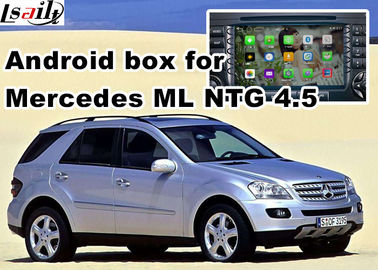 Mercedes benz ML mirrorlink web video müzik çalma için Android işletim sistemi araç navigasyon kutusu video arayüzü