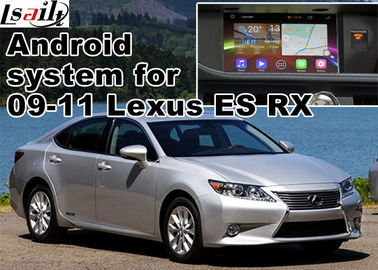Lexus ES RX NX, dikiz dokunmatik ekranlı TV video yayın ekranı Android 5.1 ile Araba GPS Navigasyon Sistemi