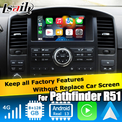 Nissan Pathfinder R51 Android Carplay multimedya arayüzü Android Auto