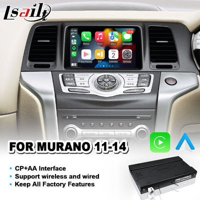 Kablosuz Carplay OEM Entegrasyonu Nissan Murano Z51 2011-2014 için Android Otomatik Video Arayüzü