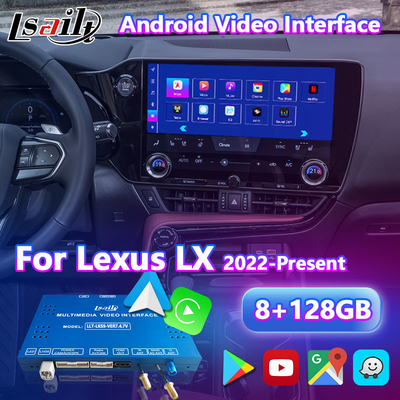 Lsailt Android Carplay Multimedia Video Arayüzü 2022-Bugünkü Lexus LX LX500d LX600 LX700h