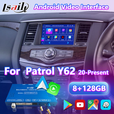 Lsailt Android Multimedia Video Arayüzü 2020 Nissan Patrol Y62 Avustralya Sürümü için