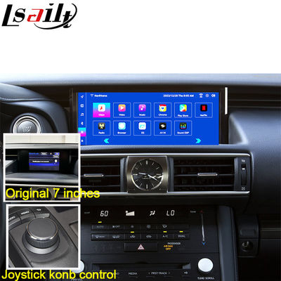 Android 13 Android Ekranı 10.25 İnç Multimedya Ekranı Lexus IS200T IS300H 2015-2020 WIFI, HDMI, Bluetooth, Kablosuz CarPlay