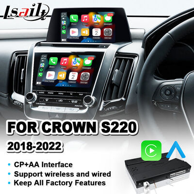 Lsailt 2018-2022 Toyota Crown S220 için Kablosuz Android Auto Carplay Arayüzü