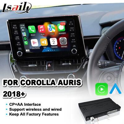 Lsailt Kablosuz Android Otomatik Carplay Arayüzü 2018 - Şimdiki Toyota Corolla Auris için