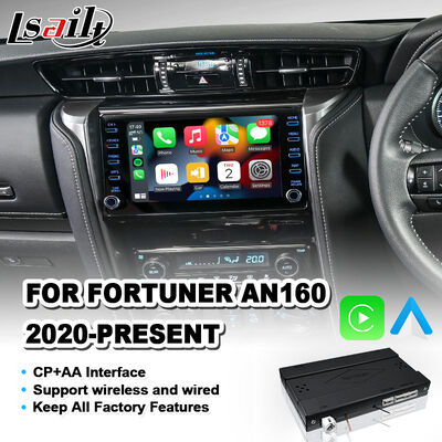 Lsailt Kablosuz Android Otomatik Araba Oyunculuğu Arabirimi 2020 - Şimdiki Toyota Fortuner AN160 için