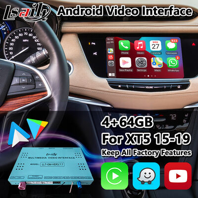 2016-2019 Cadillac XT5 Platinum CUE Sistemi için Lsailt Android Multimedia Video Arayüzü