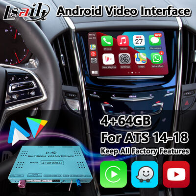2014-2019 Cadillac ATS CUE Sistemi için Lsailt Android Carplay Multimedya Video Arayüzü